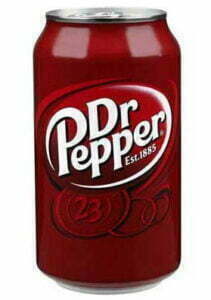 Can of Dr. Pepper